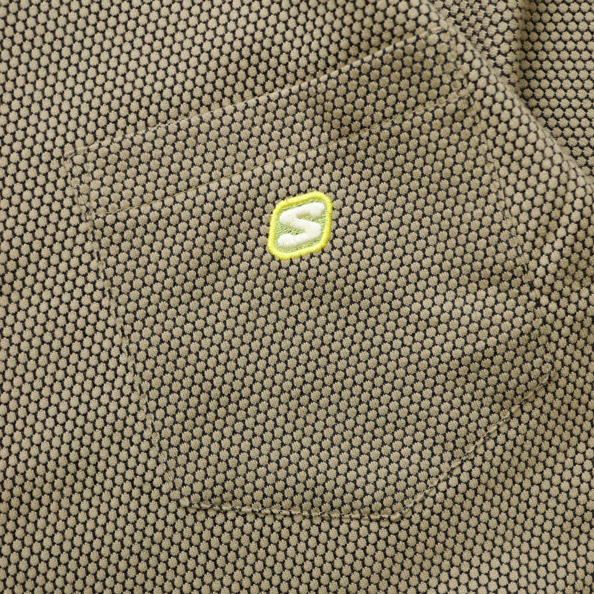 Stussy Textured Knit Polo Shirt – 90s (M)
