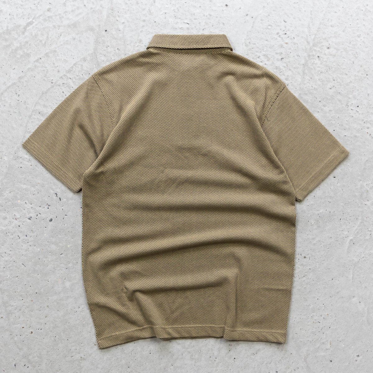 Stussy Textured Knit Polo Shirt – 90s (M)