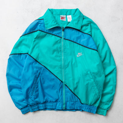 Vintage 90s Nike Big Logo Track Jacket - S