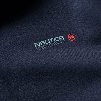 Nautica Competition Spellout 1/4 Zip Sweatshirt - 90s (M)