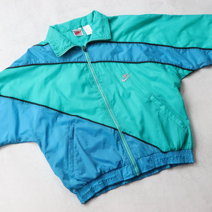 Vintage 90s Nike Big Logo Track Jacket - S