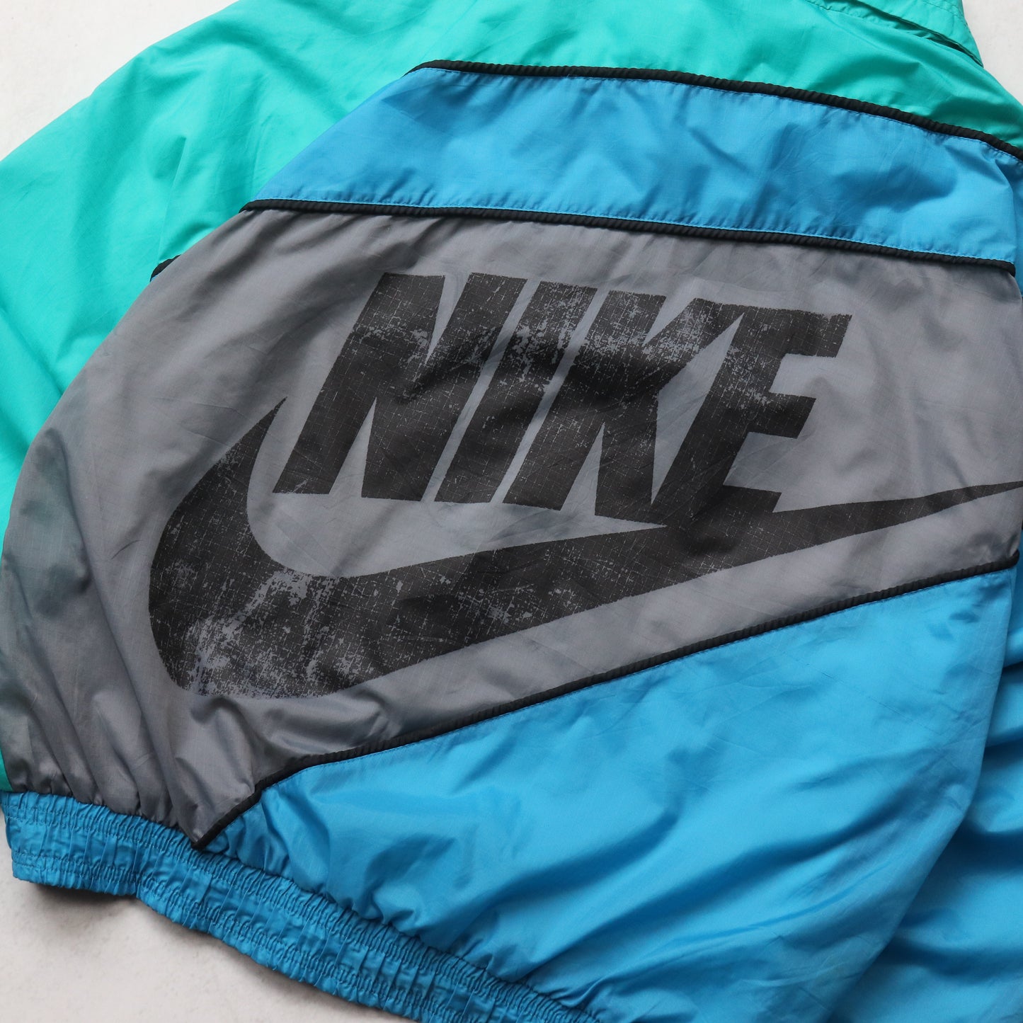 Vintage 90s Nike Big Logo Track Jacket - S