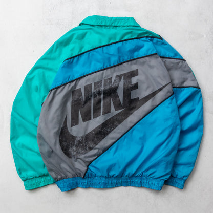 Vintage 90s Nike Big Logo Track Jacket - S