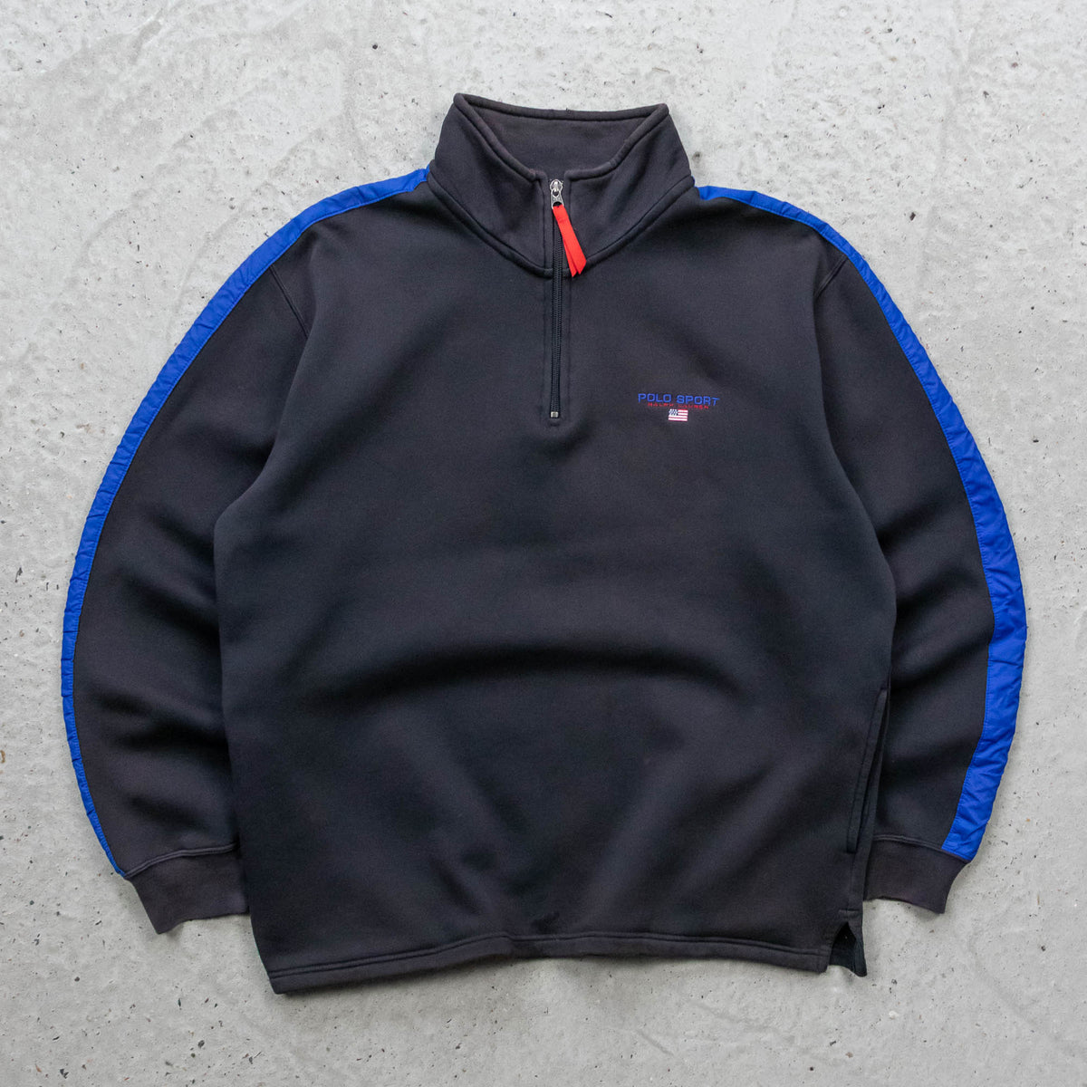 Polo Sport Ralph Lauren 1/4 Zip Sweatshirt - 90s (M)