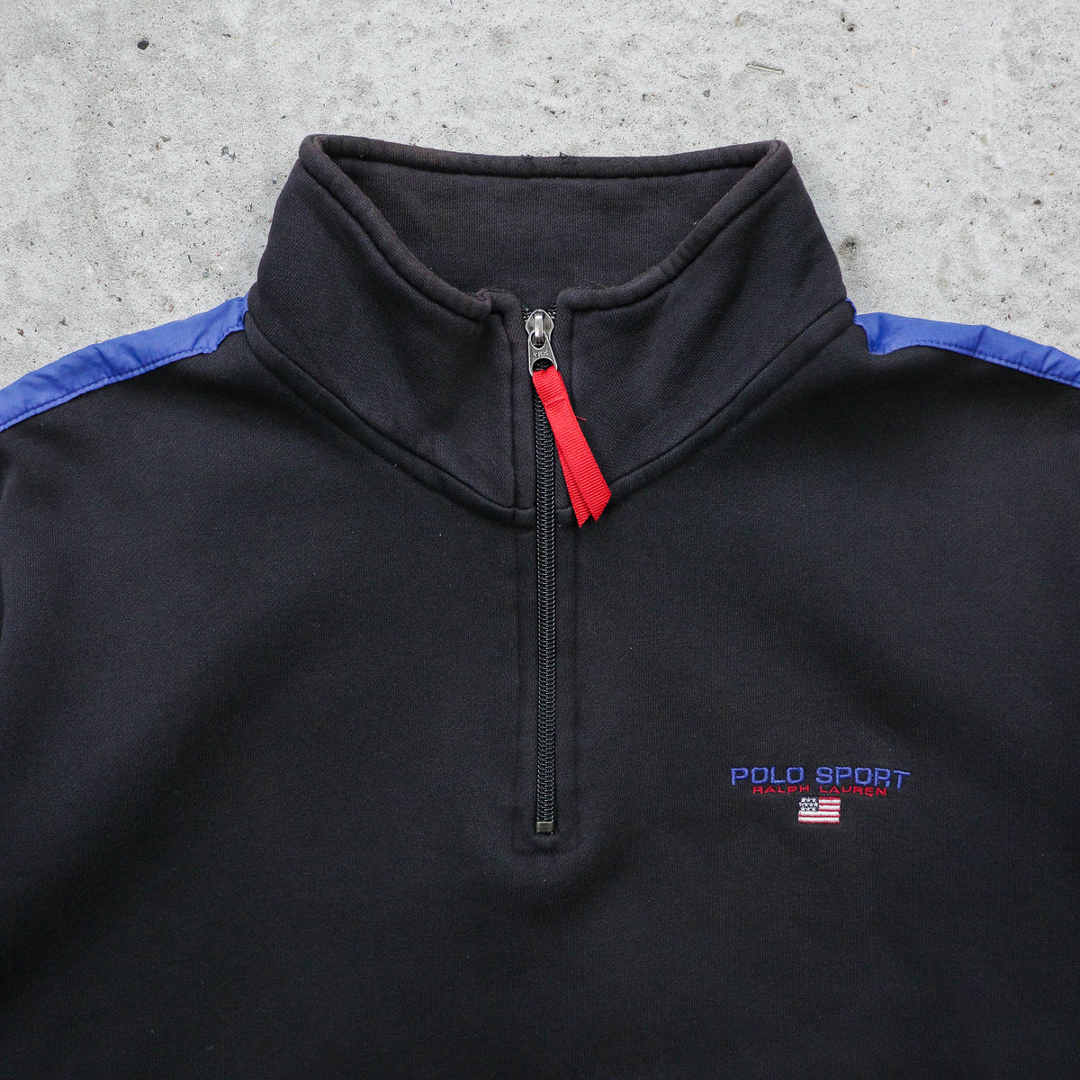 Polo Sport Ralph Lauren 1/4 Zip Sweatshirt - 90s (M)