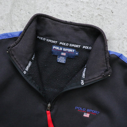 Polo Sport Ralph Lauren 1/4 Zip Sweatshirt - 90s (M)