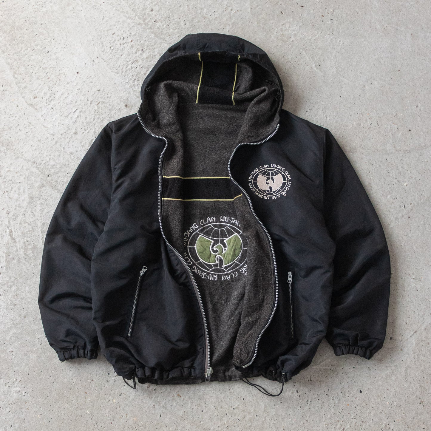 Vintage 90s Wu-Tang Clan Reversible Jacket - XL