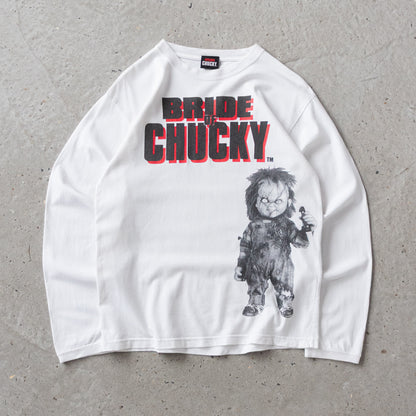 Vintage 2000s Bride of Chucky Horror Tee - M