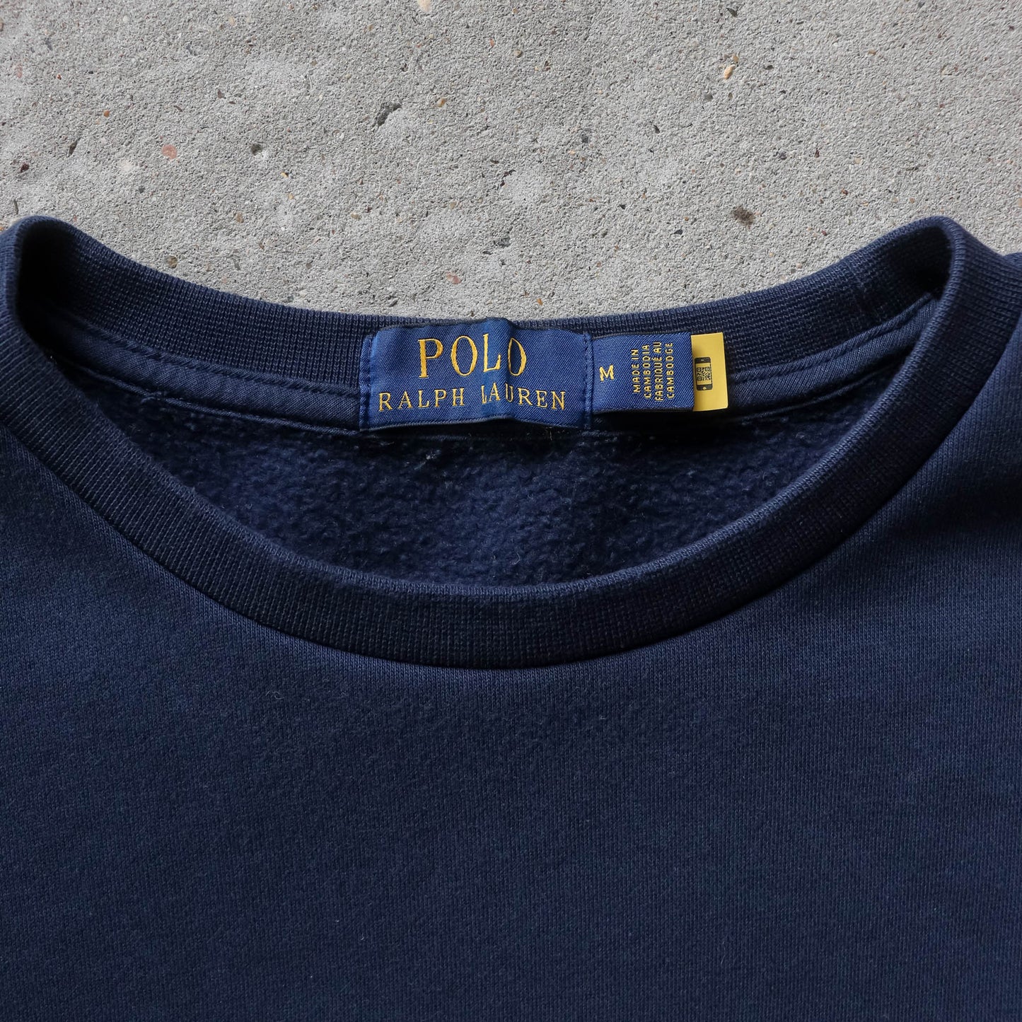 Polo Ralph Lauren Spellout Panelled Sweatshirt - 2000s (M)