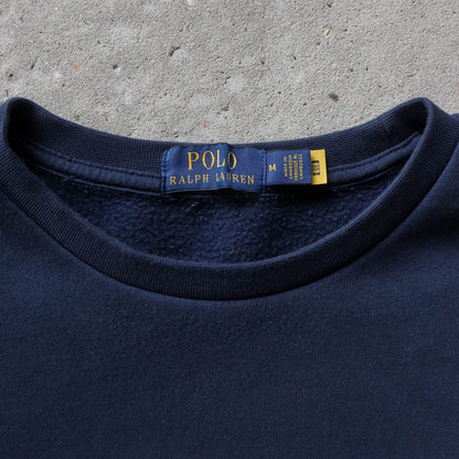 Polo Ralph Lauren Spellout Panelled Sweatshirt - 2000s (M)