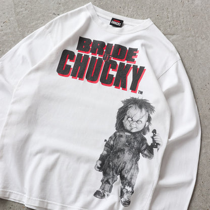 Vintage 2000s Bride of Chucky Horror Tee - M