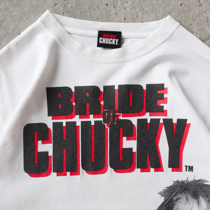 Vintage 2000s Bride of Chucky Horror Tee - M
