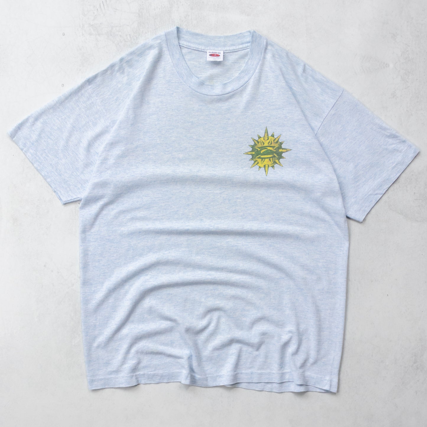 Vintage 90s Quiksilver Sea Mine Tee - L
