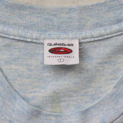 Vintage 90s Quiksilver Sea Mine Tee - L