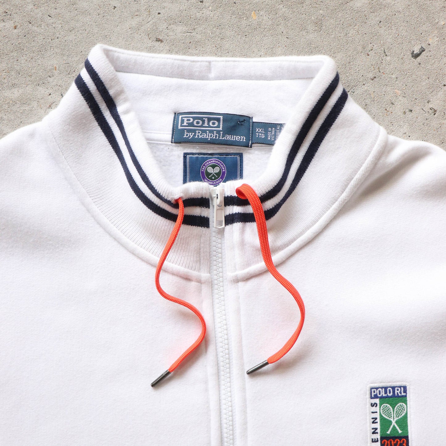 Polo Ralph Lauren Wimbledon 1/4 Zip Sweatshirt - (XXL)
