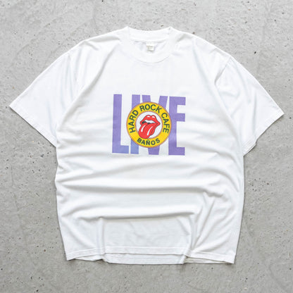 Rolling Stones Live Hard Rock Cafe Tee – 90s (L)
