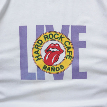 Rolling Stones Live Hard Rock Cafe Tee – 90s (L)