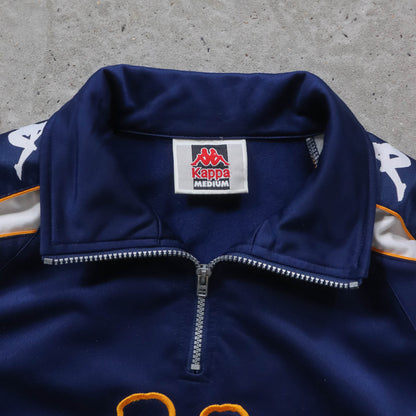 Kappa Big Logo 1/4 Zip Track Jacket - 90s (M)