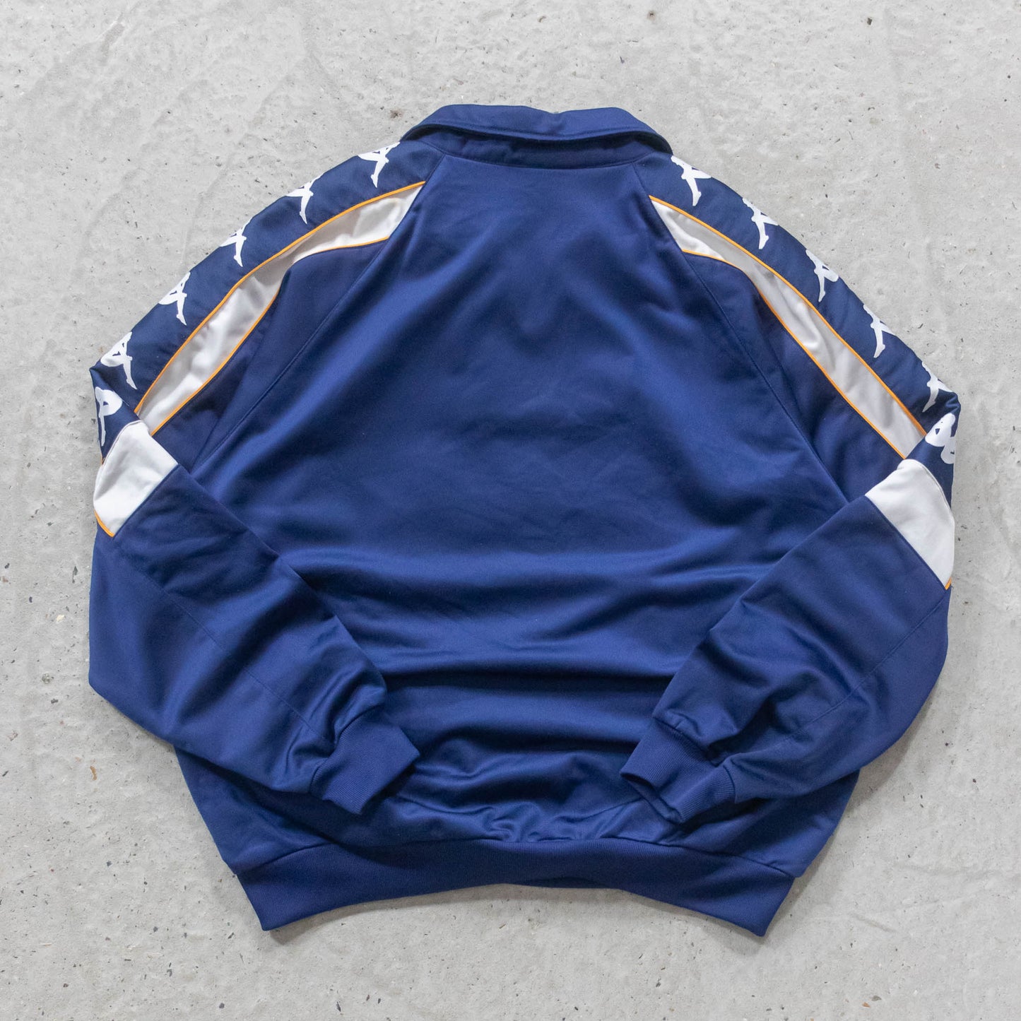 Kappa Big Logo 1/4 Zip Track Jacket - 90s (M)