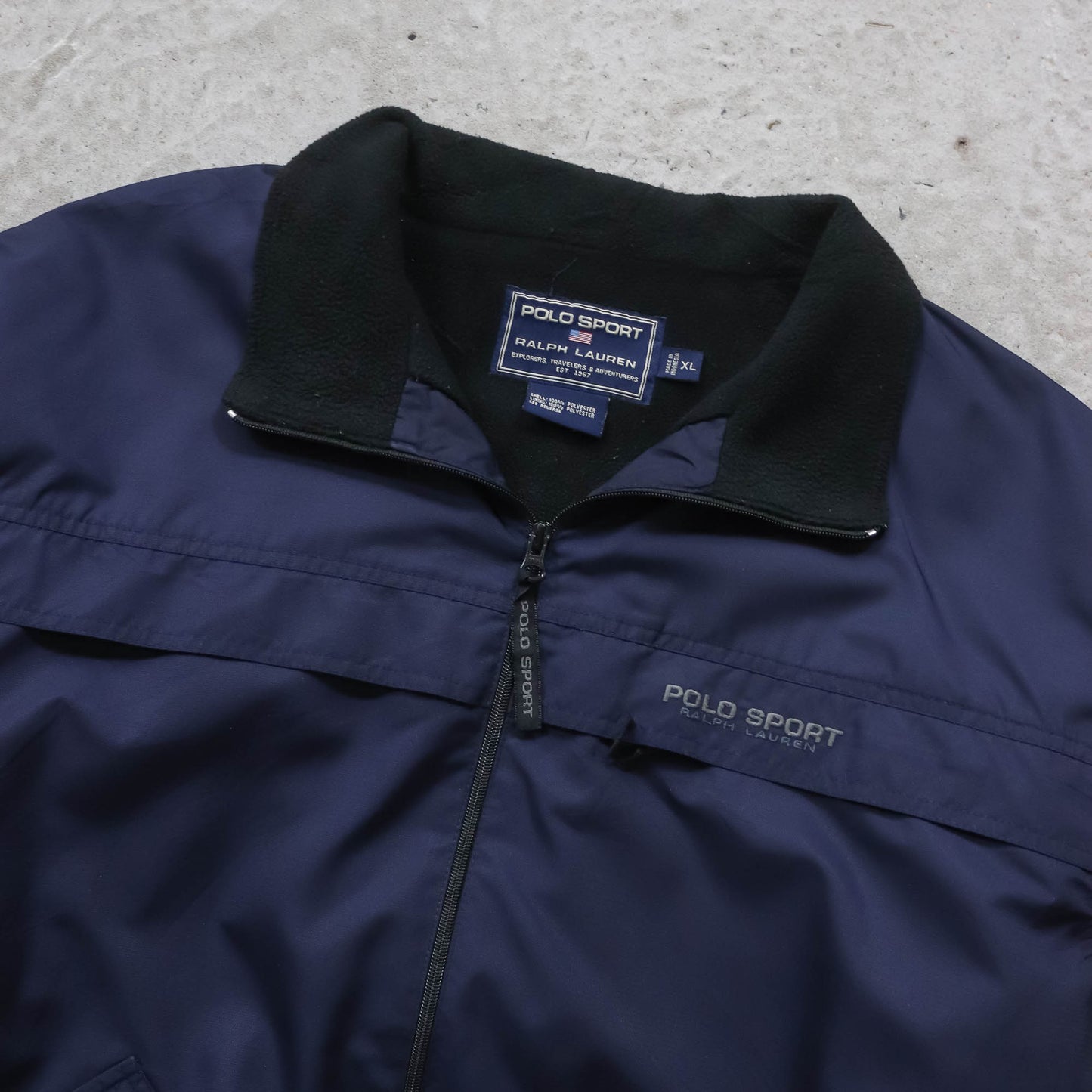Polo Sport Ralph Lauren Fleece Lined Jacket - 90s (XL)