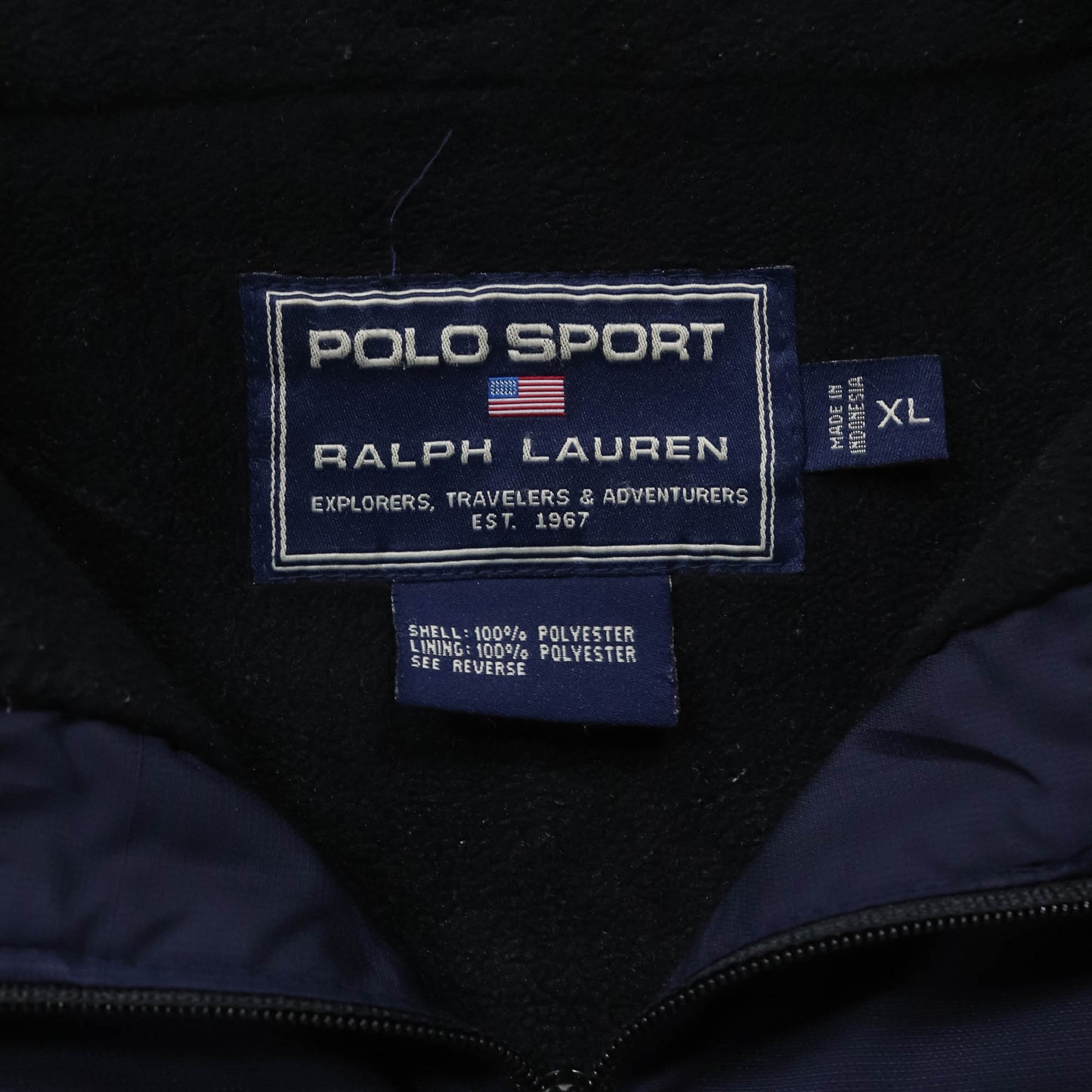 Polo Sport Ralph Lauren Fleece Lined Jacket - 90s (XL)