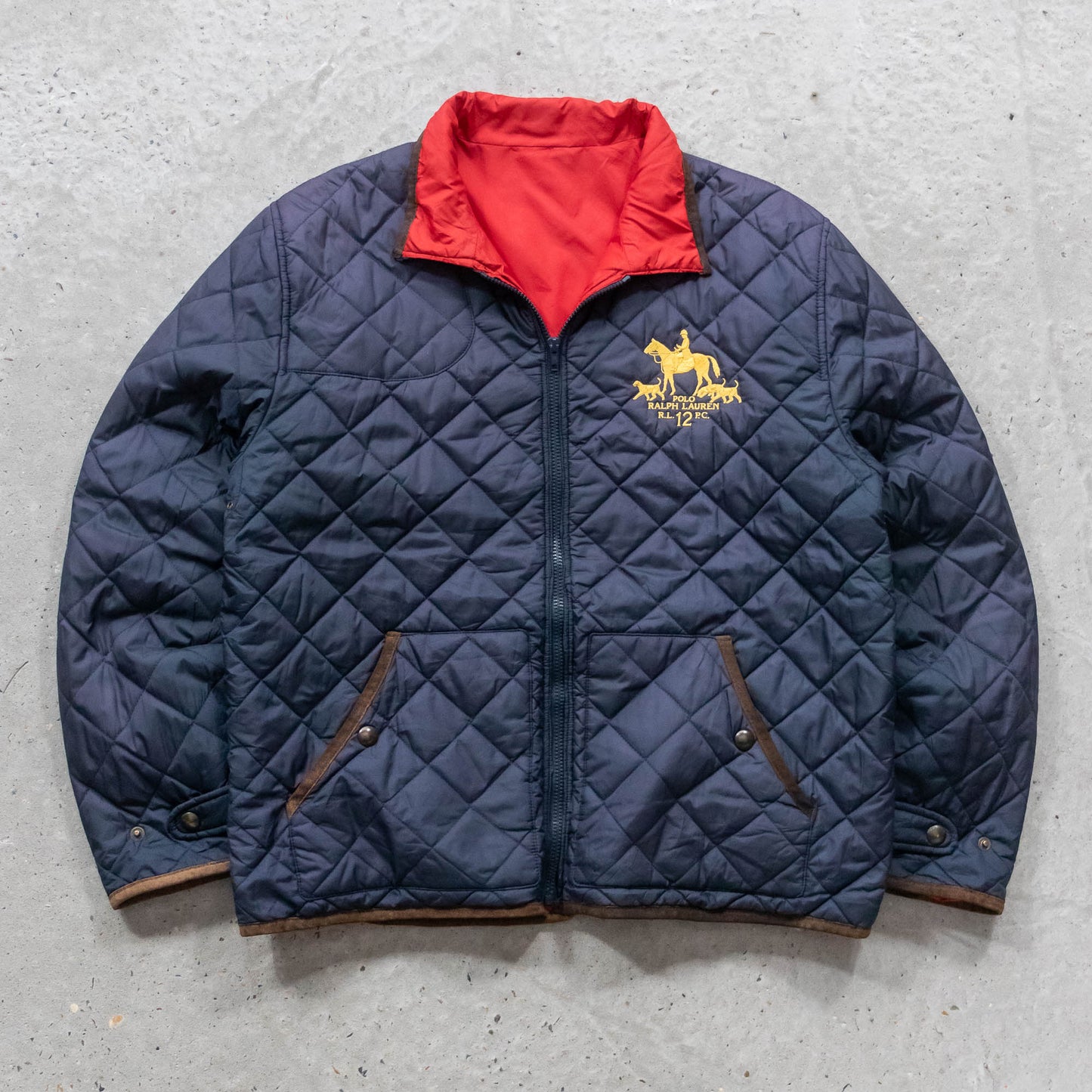 Polo Ralph Lauren Reversible Quilted Jacket - 2000s (L)