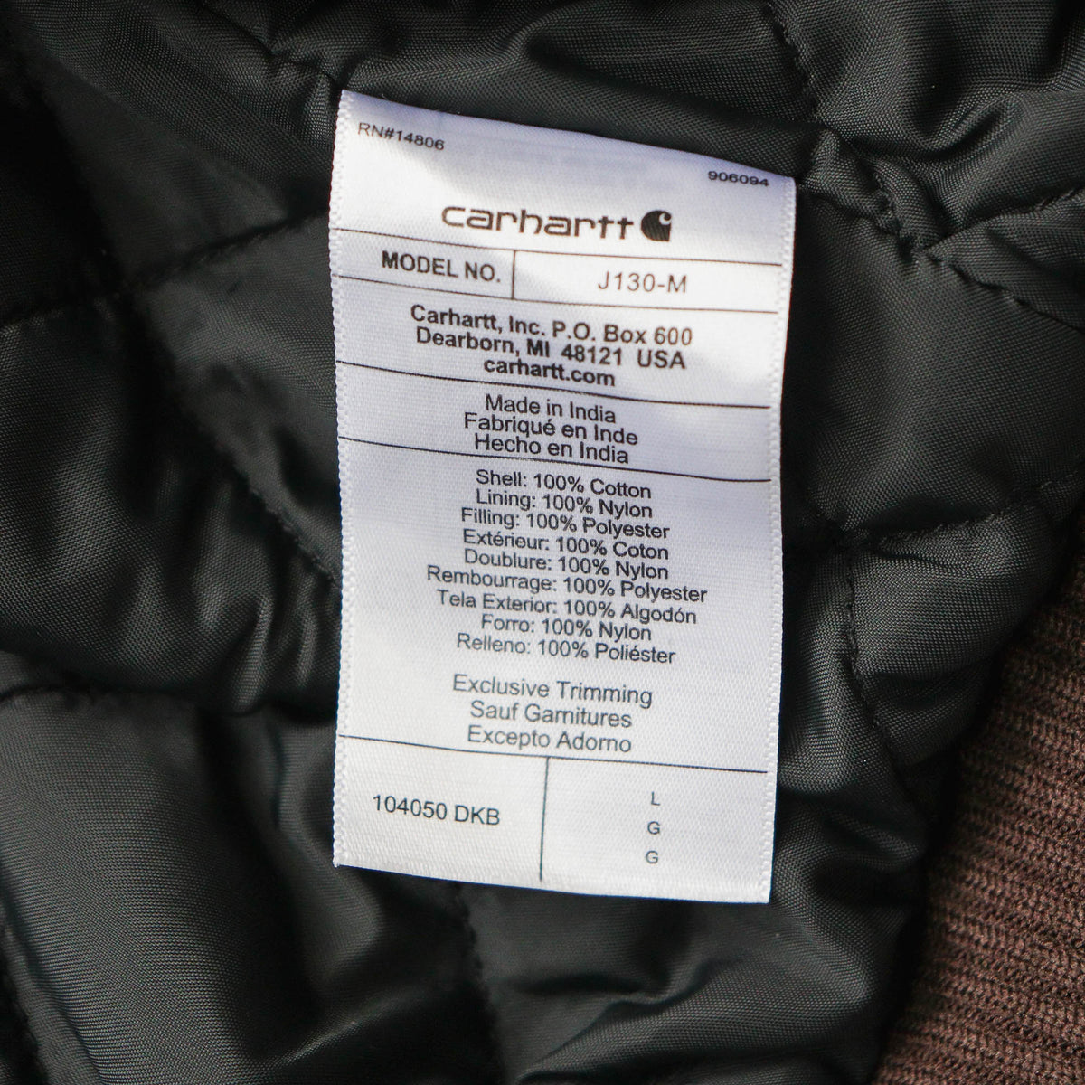 Carhartt Quilted Lined Active Jacket – 2000s (L)