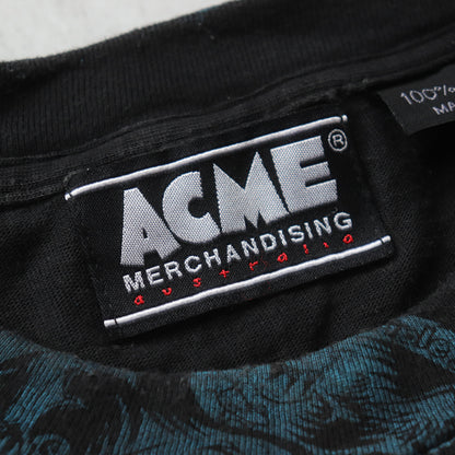 Vintage 90s Triple J All Over Print Surf Tee - XL