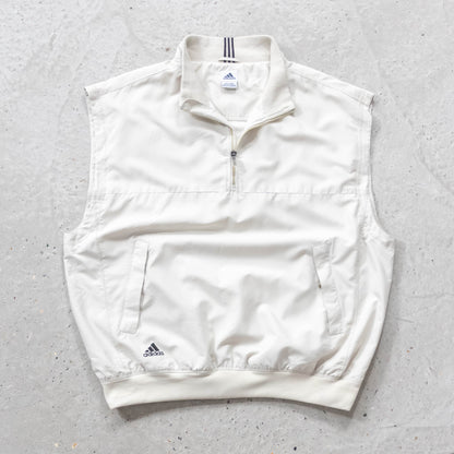 Adidas Golf 1/4 Zip Windbreaker Vest - 2000s (XXL)