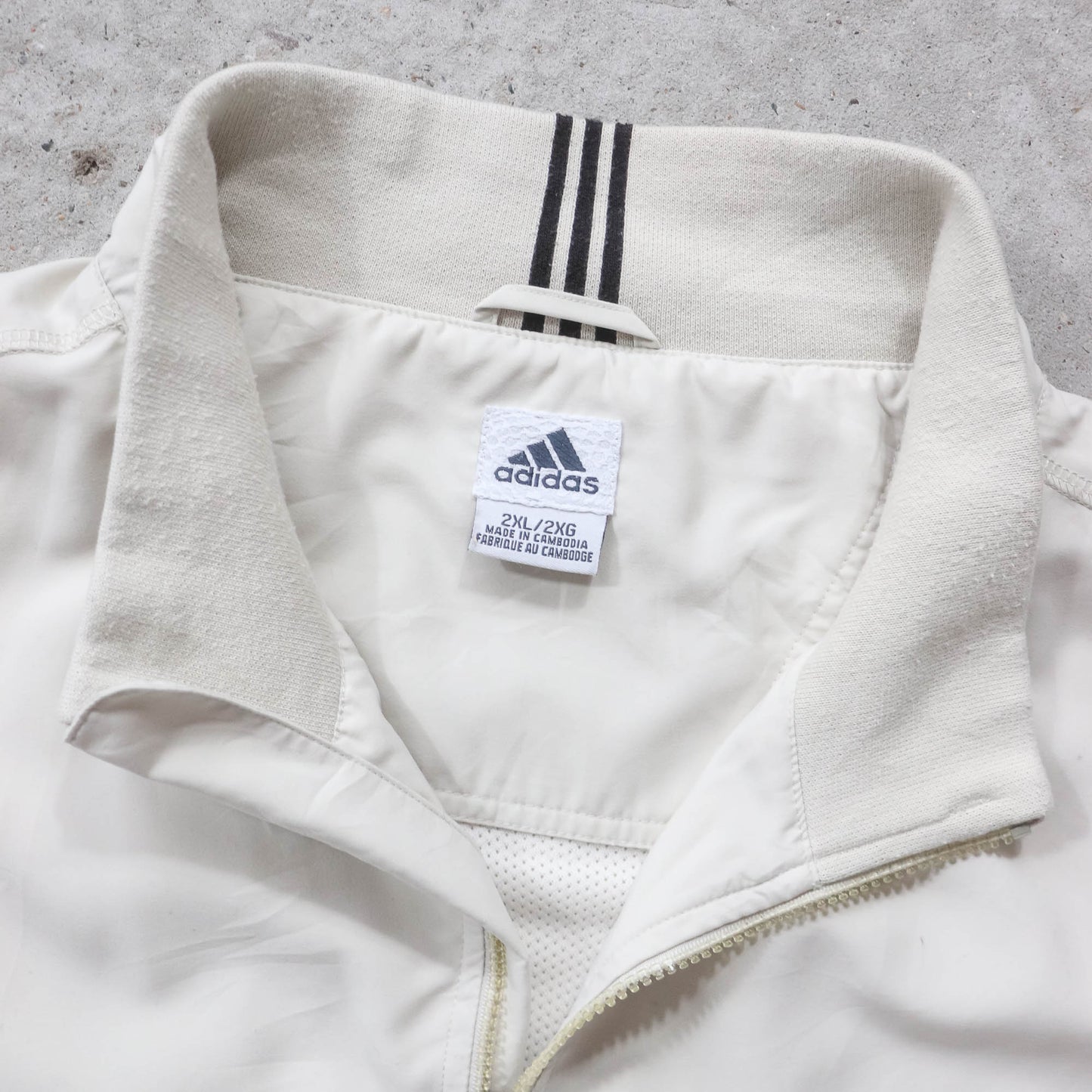 Adidas Golf 1/4 Zip Windbreaker Vest - 2000s (XXL)
