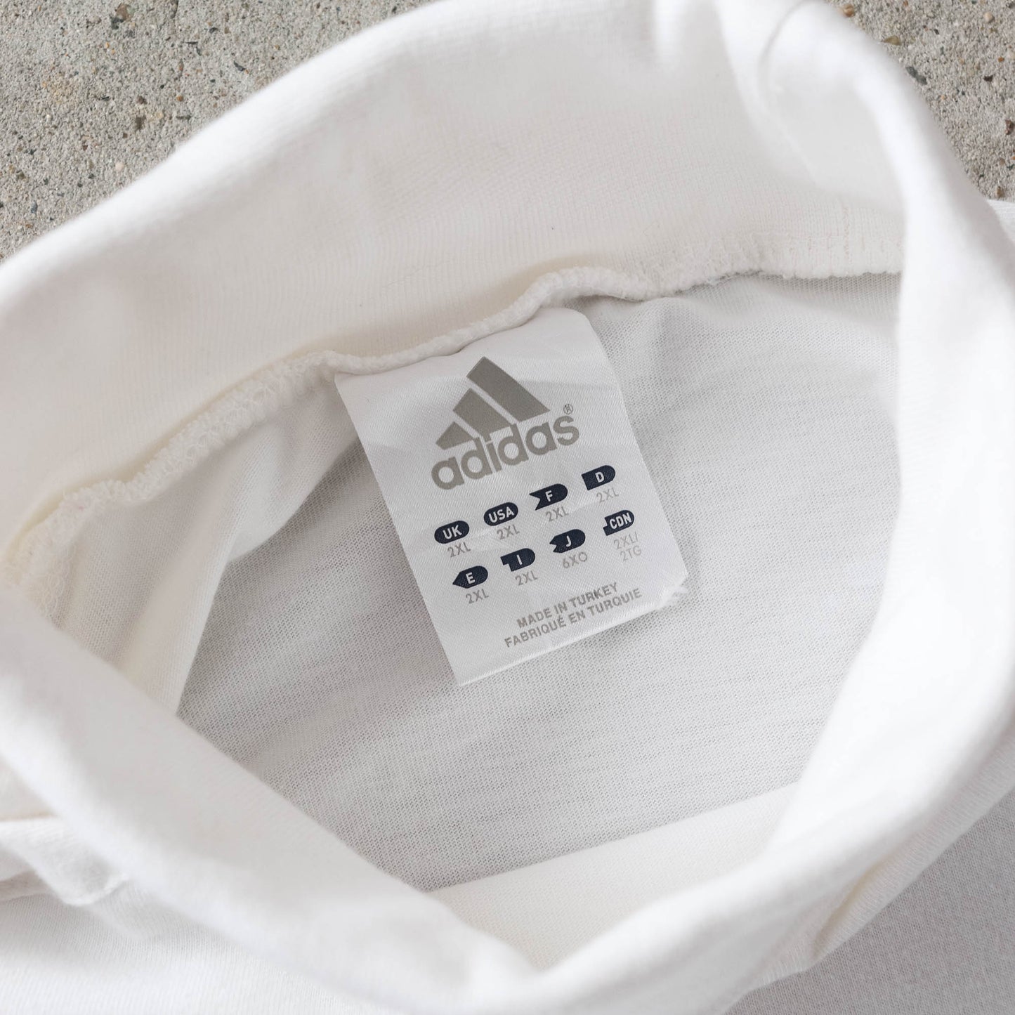 Vintage 2000s Adidas Embroidered Turtleneck - XXL