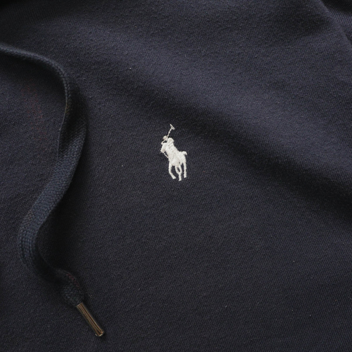 Polo Ralph Lauren Taped Seam Spellout Hoodie – 2000s (M)