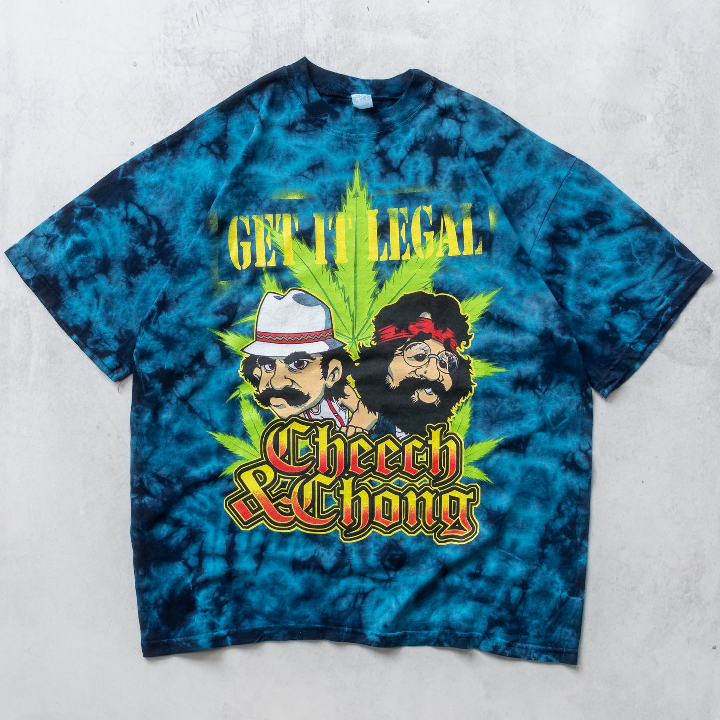 Vintage 90s Cheech & Chong Get It Legal Tee - XL