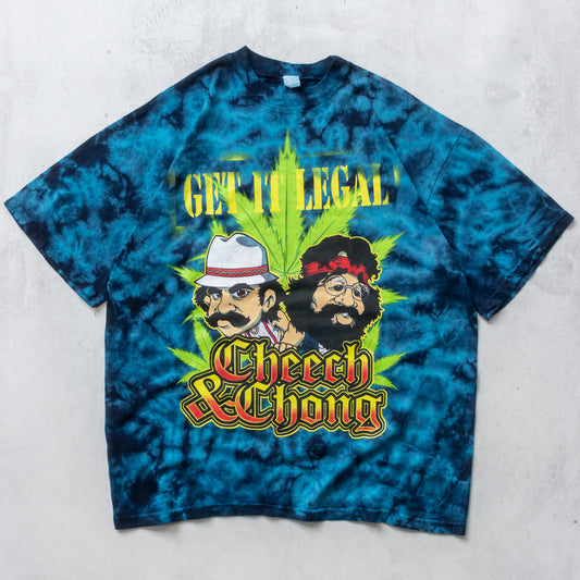 Vintage 90s Cheech & Chong Get It Legal Tee - XL