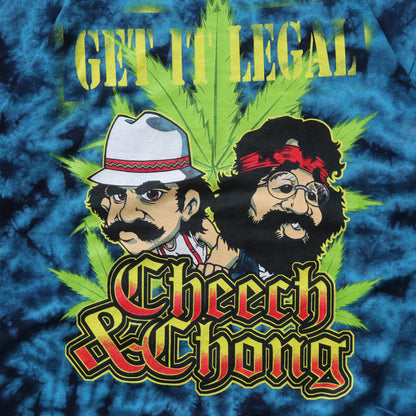 Vintage 90s Cheech & Chong Get It Legal Tee - XL