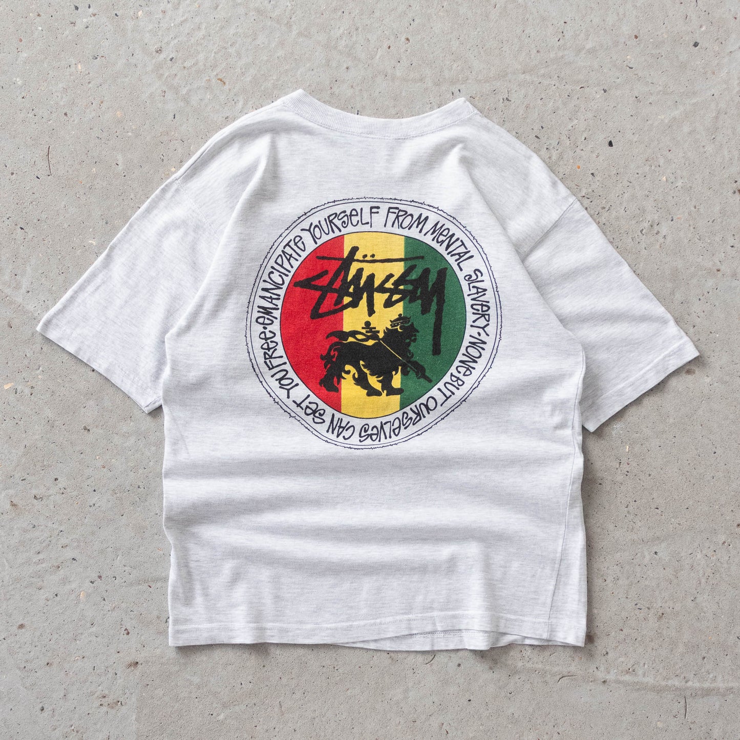 Vintage 90s Stussy Feelin Irie Tee - M