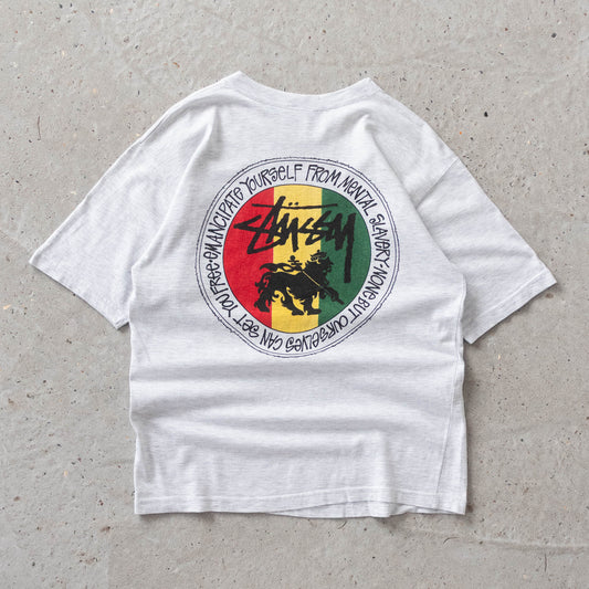 Vintage 90s Stussy Feelin Irie Tee - M