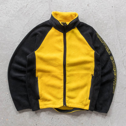 Nautica Competition Two-Tone Fleece Jacket - 90s (M)