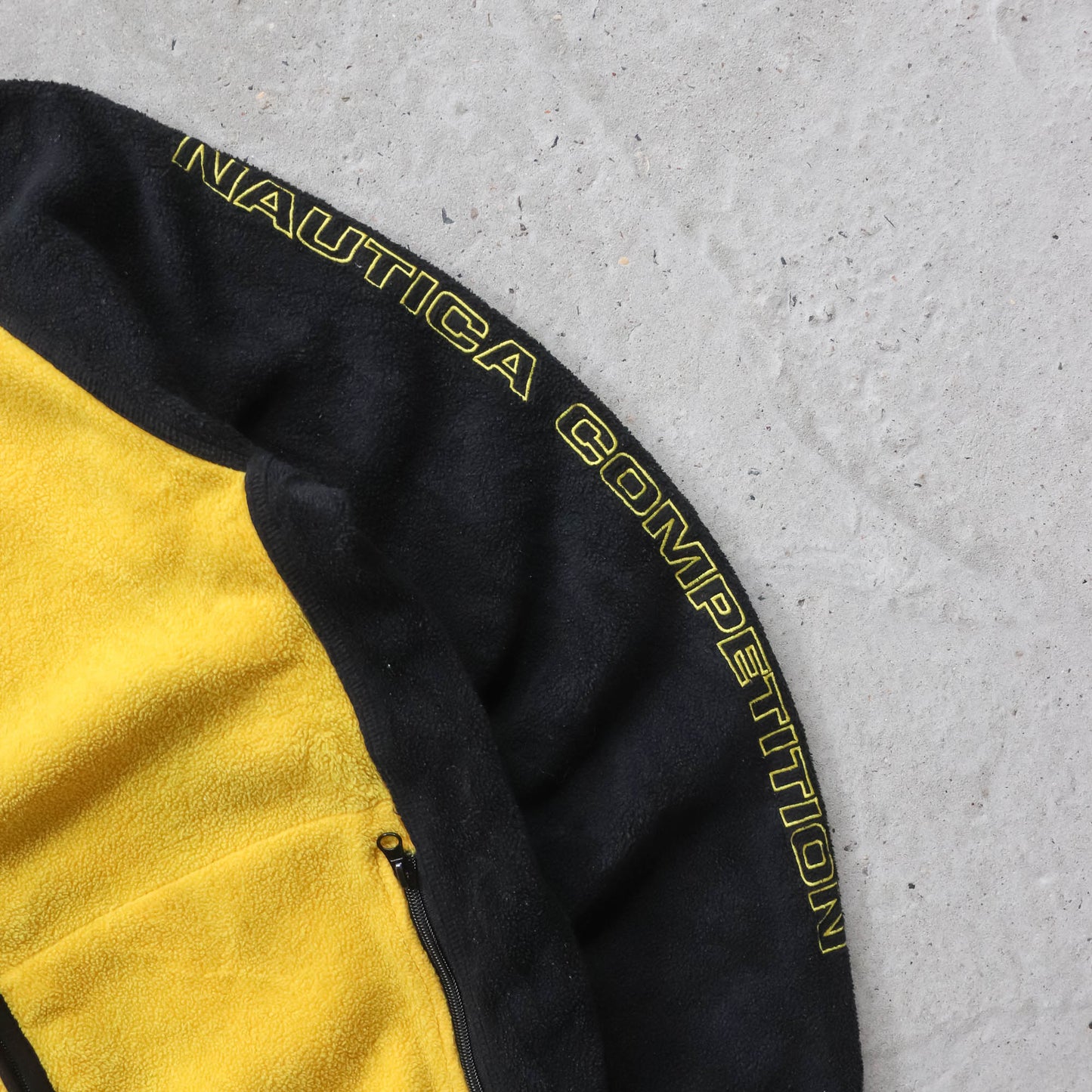 Nautica Competition Two-Tone Fleece Jacket - 90s (M)