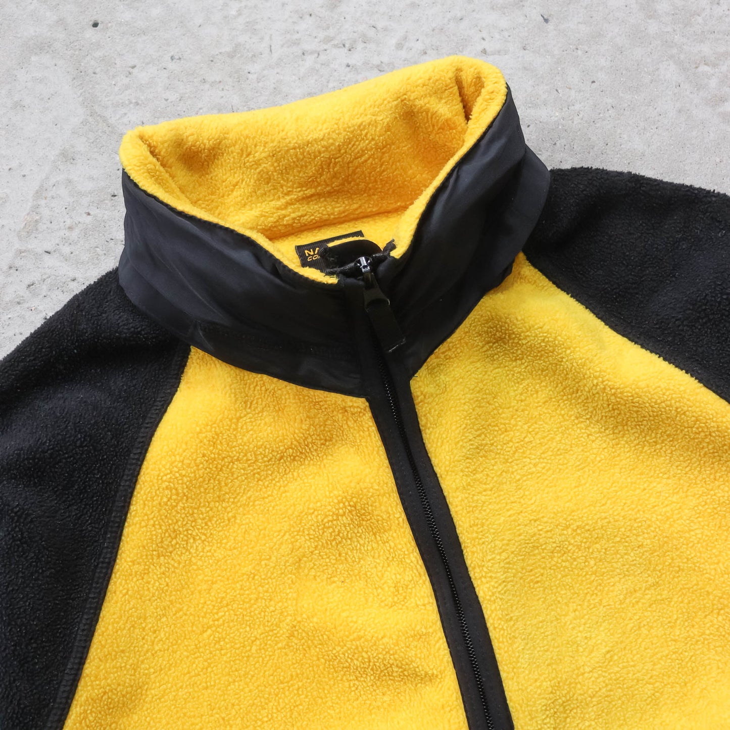 Nautica Competition Two-Tone Fleece Jacket - 90s (M)
