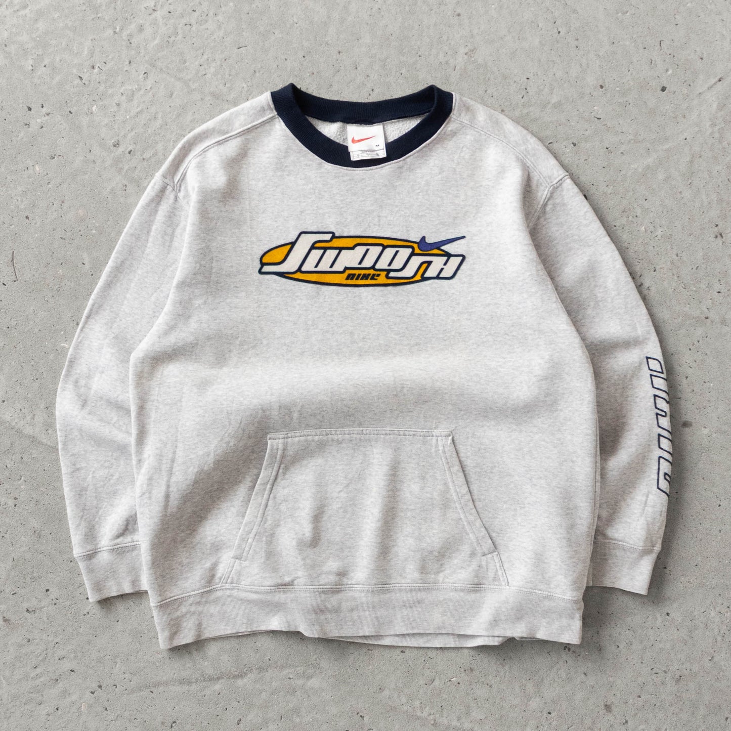 Vintage 90s Nike Swoosh Sweatshirt - M