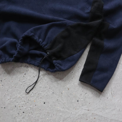 Nautica Embroidered 1/4 Zip Fleece Pullover - 2000s (L)