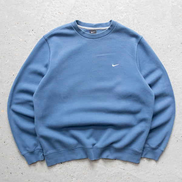 Nike Mini Swoosh Embroidered Sweatshirt – 2000s (XL)
