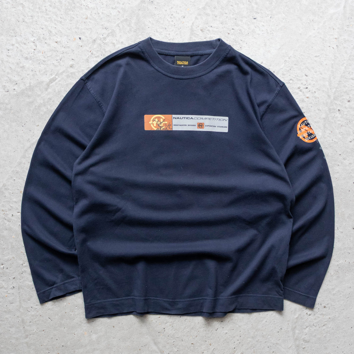 Nautica Competition Mountaineer Division Long Sleeve Tee – 2000s (M)