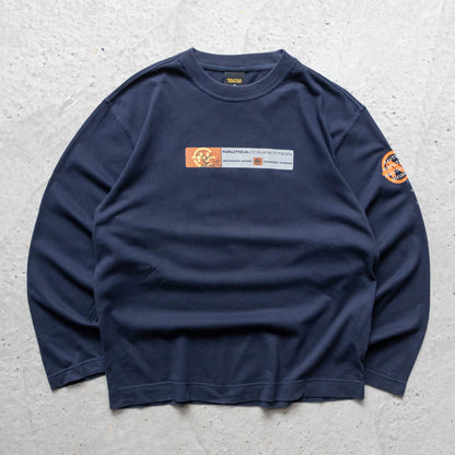Nautica Competition Mountaineer Division Long Sleeve Tee – 2000s (M)
