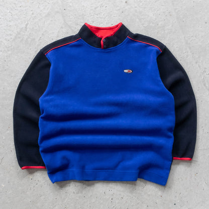 Tommy Hilfiger Colourblock Fleece Pullover - 90s (L)