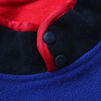 Tommy Hilfiger Colourblock Fleece Pullover - 90s (L)