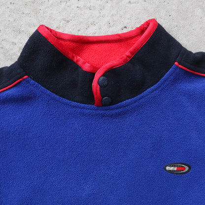 Tommy Hilfiger Colourblock Fleece Pullover - 90s (L)