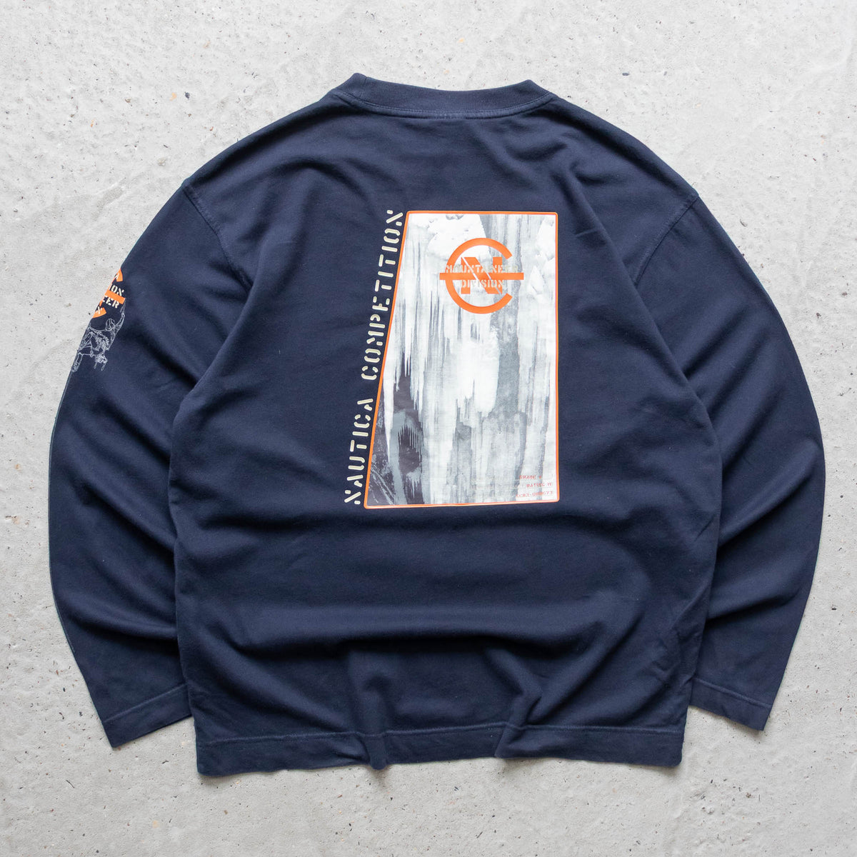 Nautica Competition Mountaineer Division Long Sleeve Tee – 2000s (M)