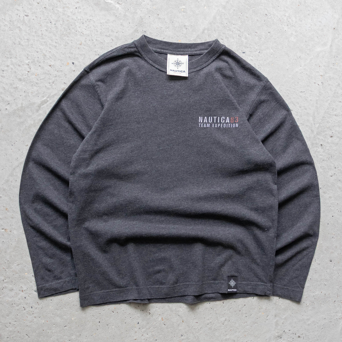 Nautica Expedition Search & Rescue Long Sleeve Tee - 2000s (M)